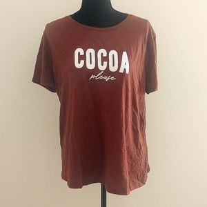Brown t-shirt